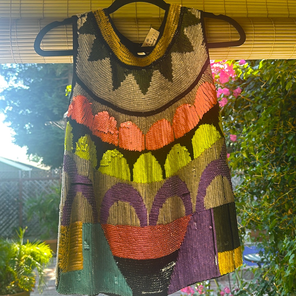 Multi Sequin Tank
